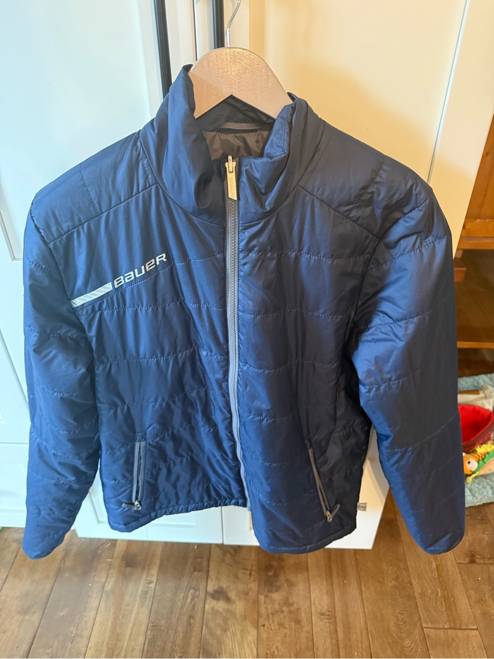 Bauer Navy Quilted Puffer Winter Jacket